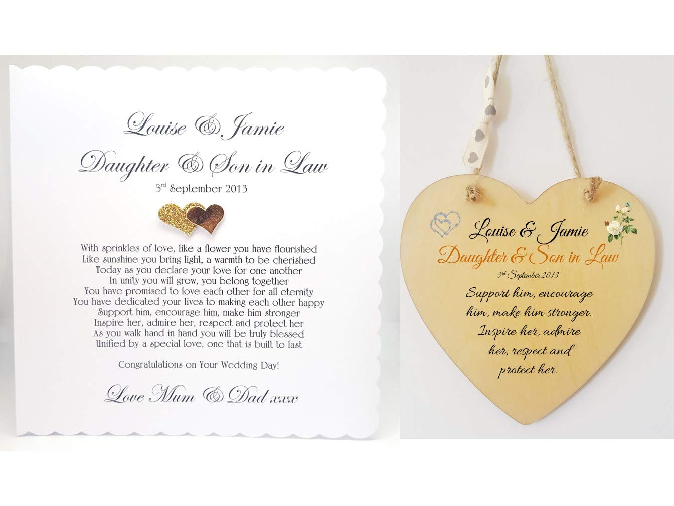 wedding gifts for daughter and son in law