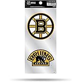 Rico Industries Boston Bruins 4 x 8” Die Cut Double Up Decals