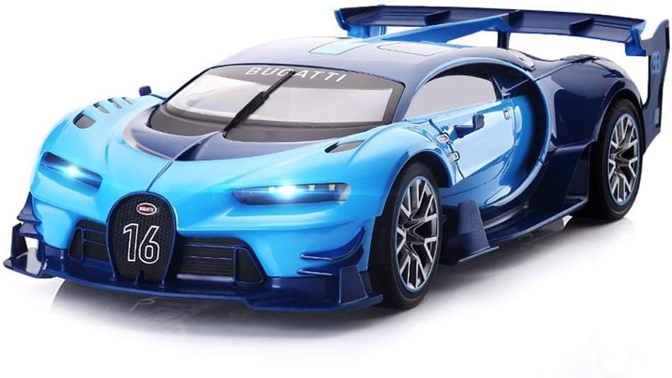 Ycco Bugatti Rc Tout Terrain Geant Echelle 1 12 Bugatti Veyron Grand 39 5 Cm Sport Vitesse Radio Telecommande Modele Jouet Voiture Garcon Filles Anniversaire Jouet For Enfants Cadeau Bleu Vehicules Vehicules A Moteur