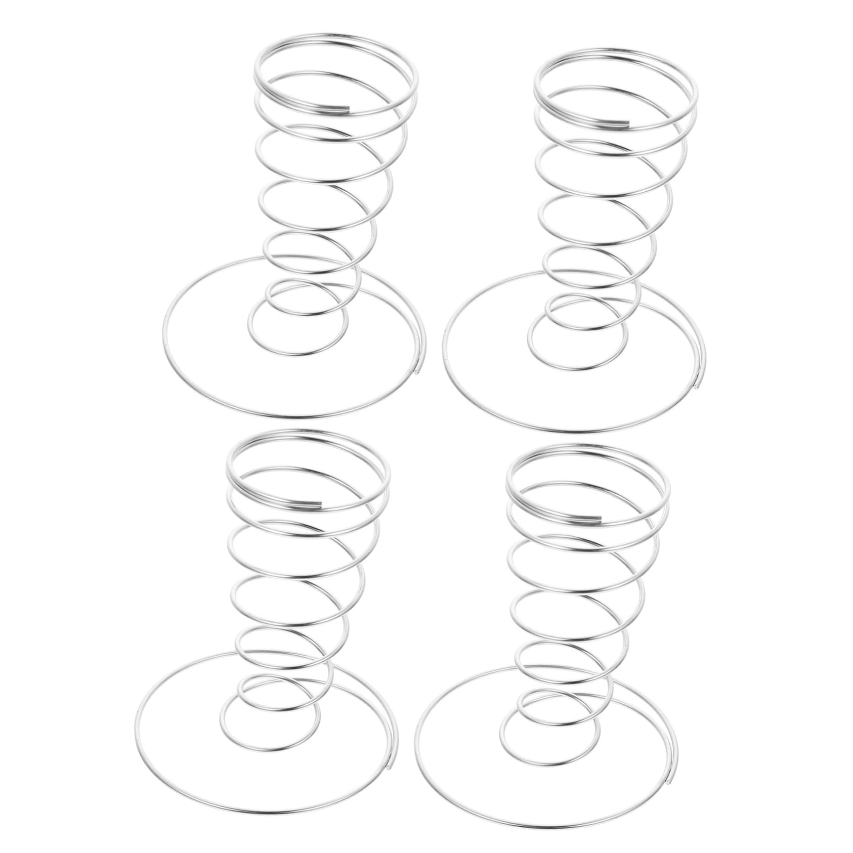 4pcs Cone Ice Cream Exhibition Ice Cream Cone Rack Tray Decor For Appetizer Charcuterie Cone Ice Cream Cone Holders Mini Paper Cups Drip Sushi Stainless Steel Fries