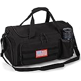 Tactical Gym Bag for Men, 40L Large Capacity Duffle Bags with Shoes Compartment, Sports Bag with wet compartment, Multi-functional Weekend Bags Suitable for Travel, Camping,hiking