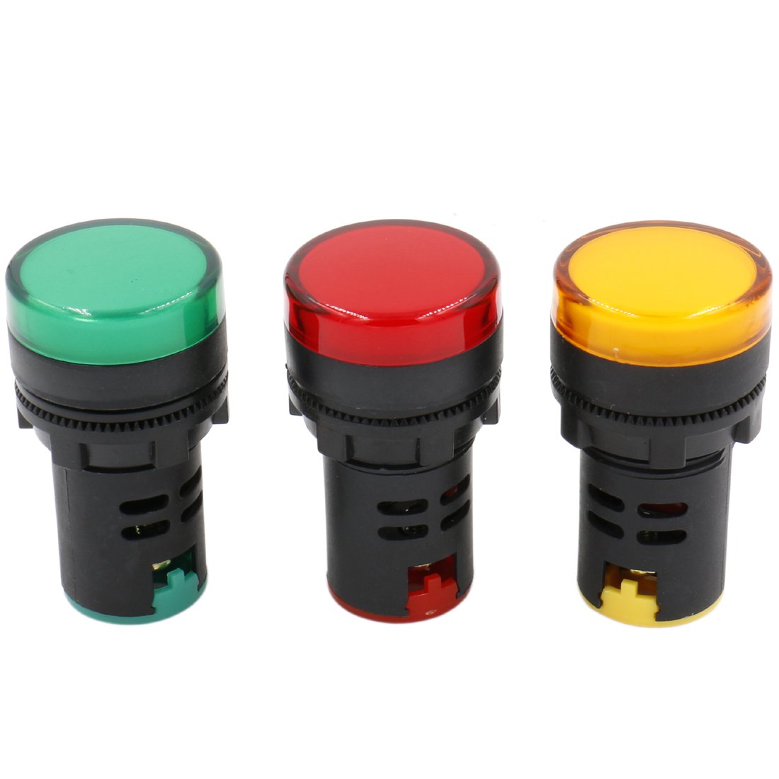 Indicador de Luz Verde 12V AD16-22D/S – Ingeniería