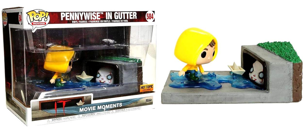 POP Funko Movies It Movie Moments Pennywise in Gutter #584 Limited Edition