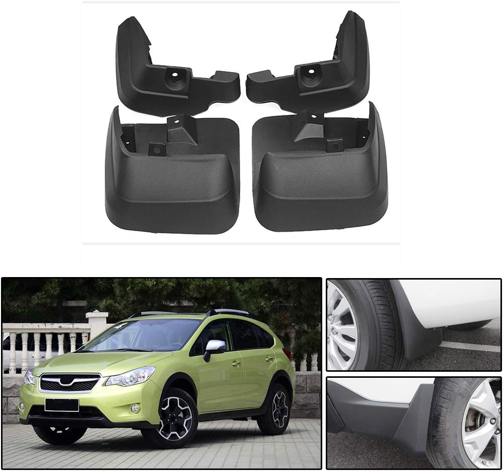 Maite Car Front and Rear Mud Flaps Splash Guards Fender Mudguard for Subaru XV 2012-2016 4Pcs