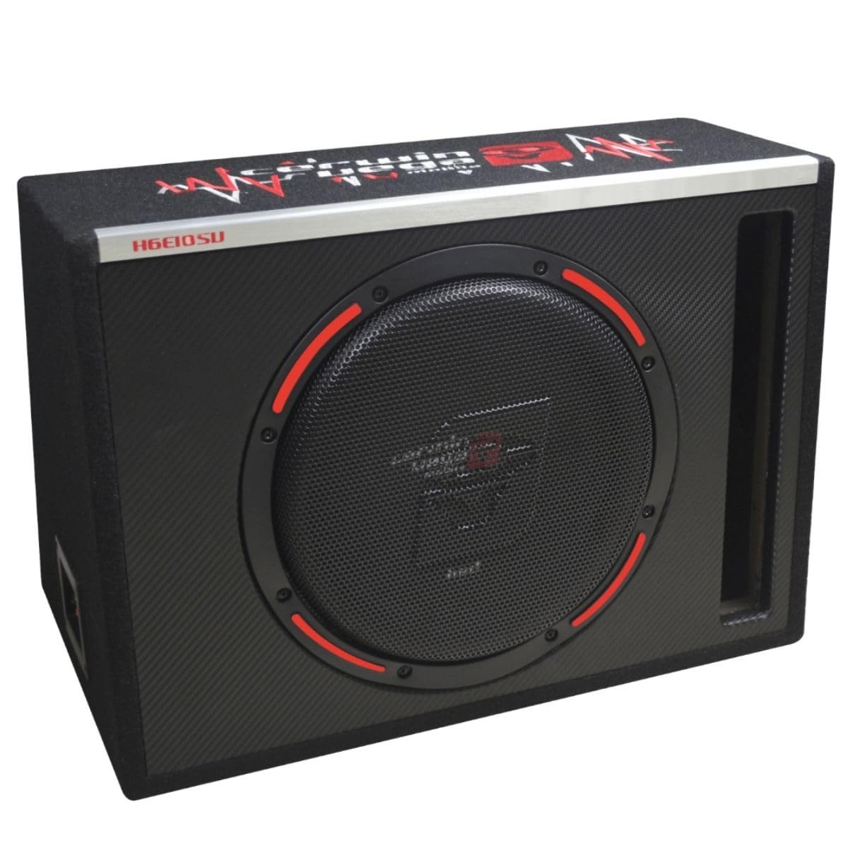 CERWIN-VEGA! HED Series Vented Subwoofer Enclosures (Passive) – Single & Dual Subwoofer Options, High-Performance Bass for Cars & Trucks (H6E10SV)
