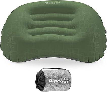 Amazon Com Alpcour Camping Pillow Large Inflatable