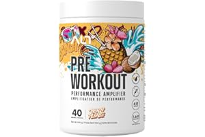 ALT Nutrition Pre Workout Powder | Beach Please | Clean Energy Focus & Endurance | Beta Alanine & Citrulline – 20/40 Servings