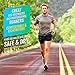 Running Belt for Phone: iPhone & Samsung Galaxy Waterproof Adjustable Fanny Pack Money Belt Wallet. Reflective Running Waist Pack with Expandable Hands-Free Workout & Fitness Pockets. Bonus Money Clip