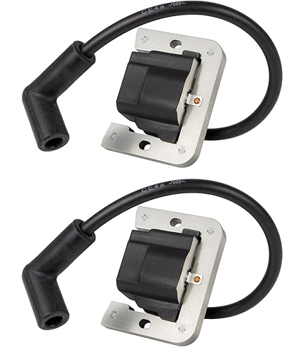 2-Piece Ignition Coil & Voltage Regulator Kit For Kohler 8-25 HP Engines - Includes Spark Plugs For CH18 CH20 CV22 Series