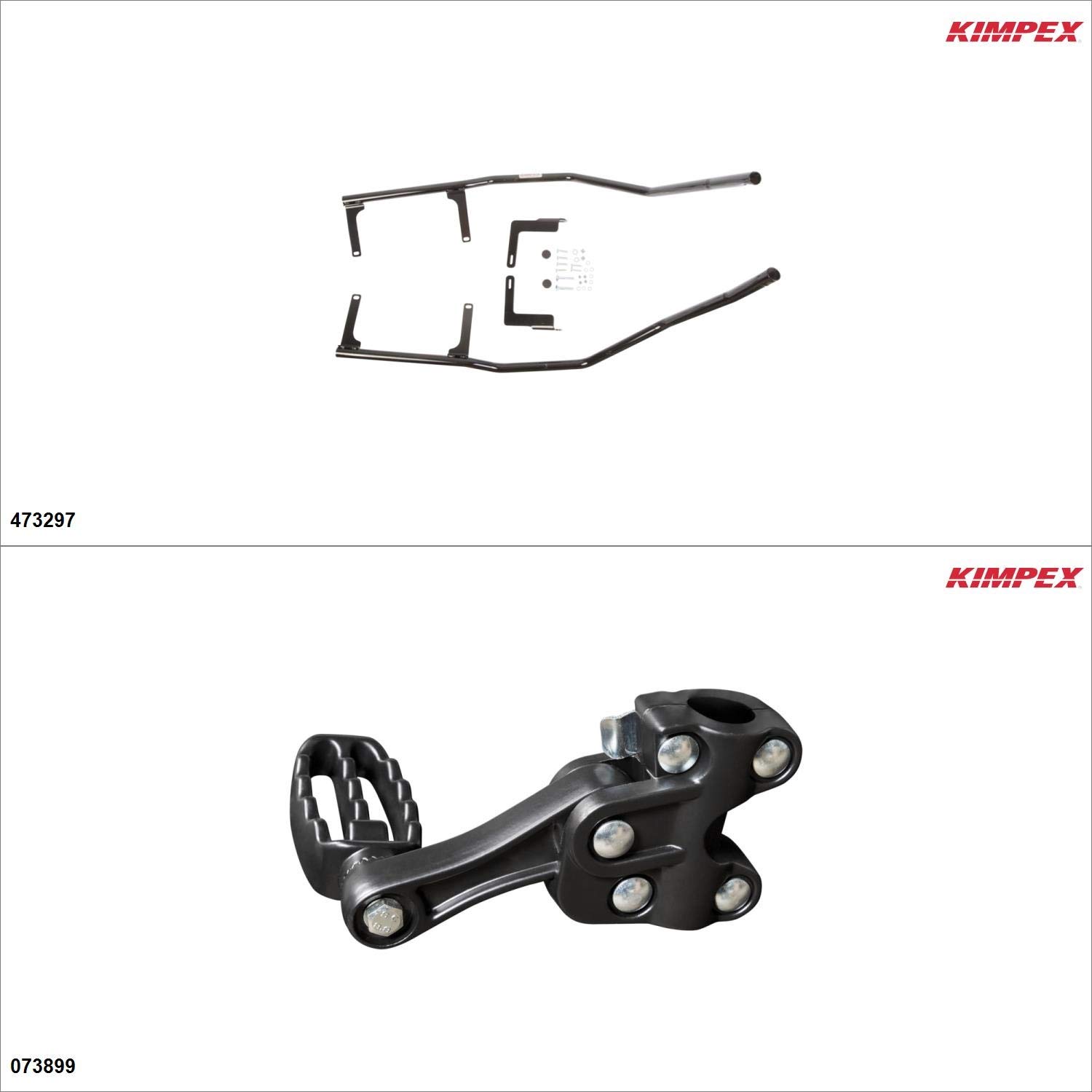 Amazon.com: Kimpex - Fender Guards Kit - Black, Honda Foreman Rubicon 500  2015-18: Automotive