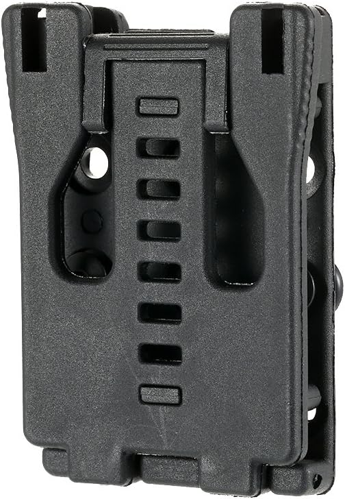 Hykis EDC Gear Multi Function Belt Clip Outdoor Fast Snap Camping K Sheath Kydex Scabbard Belt Clip Waist Clamp Hiking Tool Travel Kit