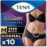 TENA Silhouette Normal Noir Pads Pack of 10 - Brand: TENA