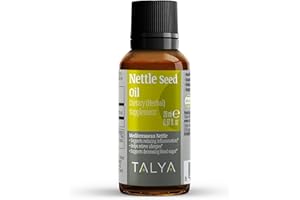 TALYA Nettle Seed Oil 0.67 fl. oz, Dietary Supplement, Supports reducing Inflammation and decreasing Blood Sugar*, Helps to Relieve Allergies, Vegan Friendly Energy Boosting