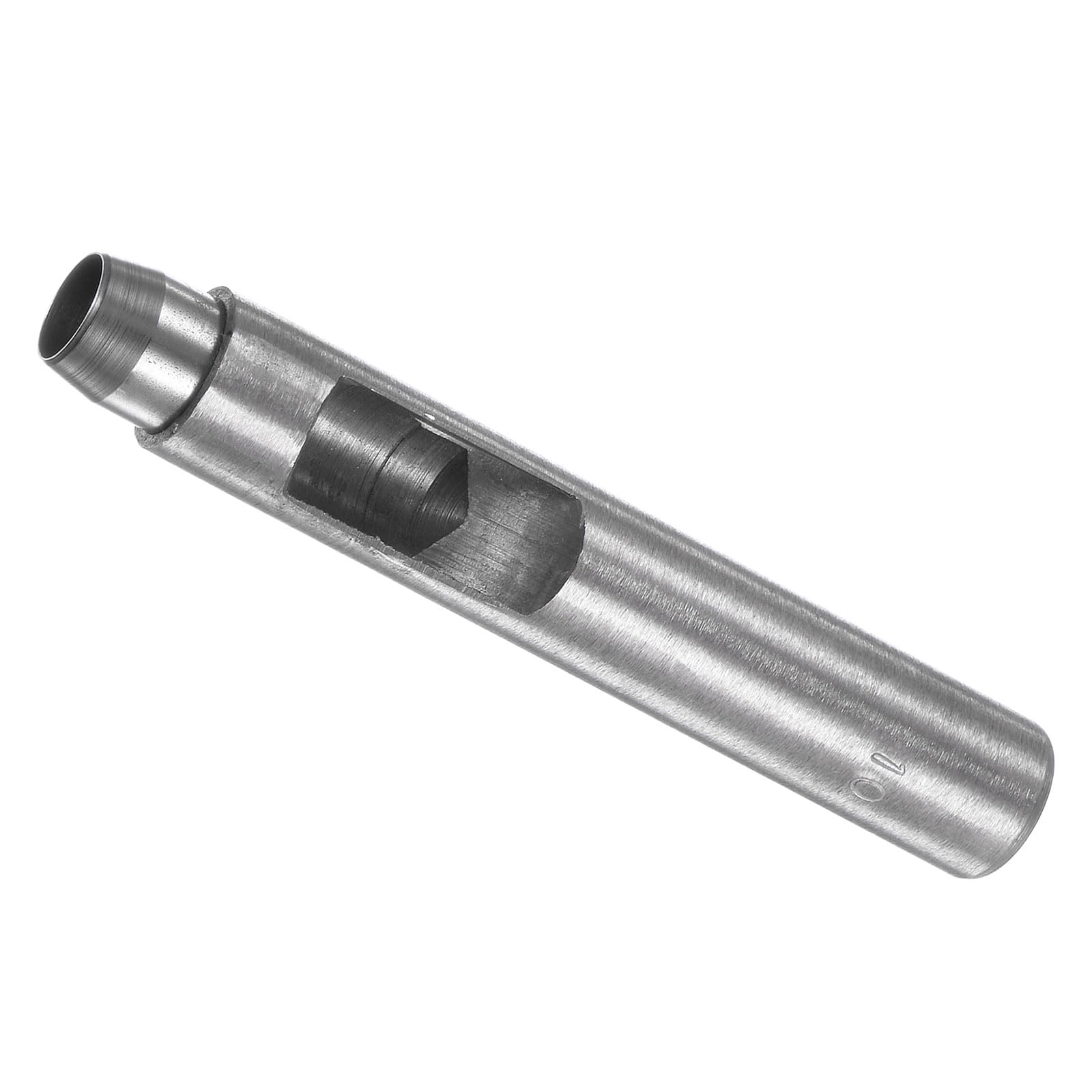 CoCud Leather Hole Punch, 10mm Button Dia. 16mm Shank, Steel Round Punch Snap Rivet Setter - (Applications: for Leathercraft DIY Clothing Fabric)