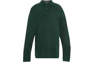 Tommy Hilfiger Kids' Long Sleeve Interlock Polo