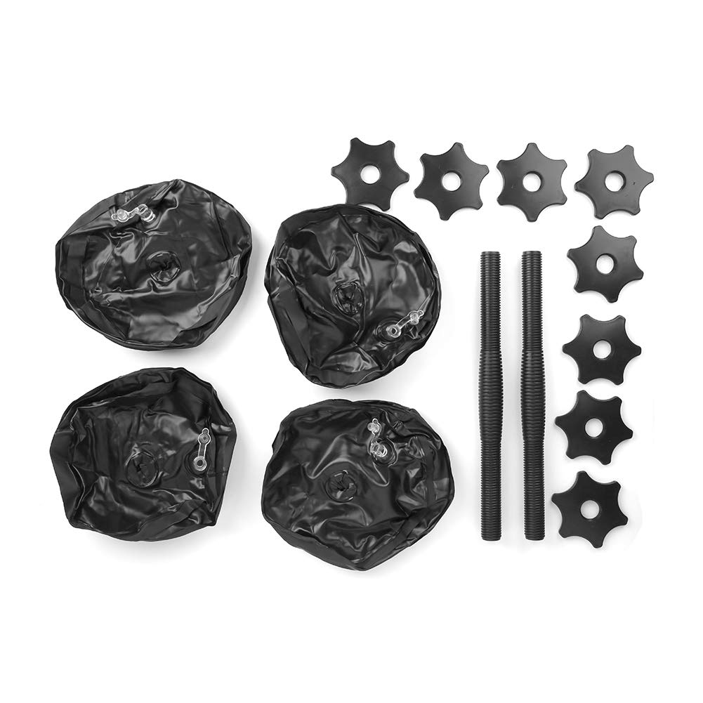 VGEBY Water-filled Dumbbells, Portable Domestic Dumbbells for Fitness Training, Yoga Shaping Equipment Strength Training Supplies Competitive Movement