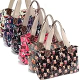 Owl/Butterfly Print Oilcloth Cartoon Shoulder Bag Tote Shopper Carry day Handbag