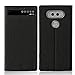 Feitenn Case Compatible with LG V20,Premium Flip Leather PU Wallet View Window Smart Case Stand Kicstand Card Holder Magnetic Closure TPU Bumper Slim Case Designed for LG V20 Black