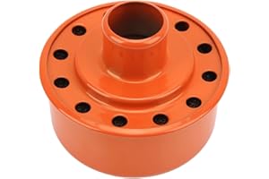 Valve Cover Breather, KIMISS Round Push in Breather for SBC SBF 327 350 302 454 502,1in Tube for 1‑1/4in Hole in Valve Cover,