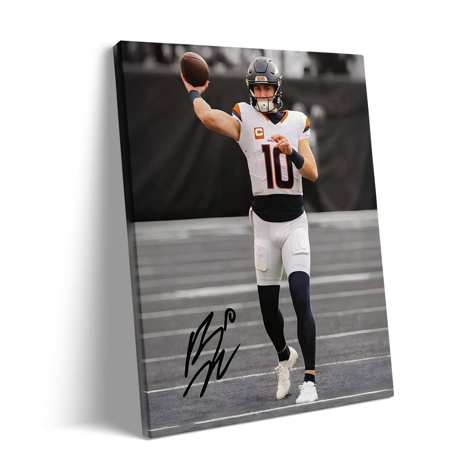 B.B.F MAKE American Football Sports Canvas Wall Art