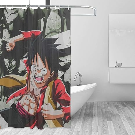 Amazon ワンピースモンキー D ルフィ シャワーカーテンバスルームカーテン防水浴室バス用品家の装飾防カビアイマスク速乾性シャワーカーテン12プラスチックフック150 180センチメートル シャワーカーテン ホーム キッチン オンライン通販 Amazon ワンピースモンキー D ルフィ シャワーカーテンバスルームカーテン防水浴室バス用品家の装飾防カビアイマスク速乾性シャワーカーテン12プラスチックフック150 180センチメートル シャワーカーテン ホーム キッチン オンライン通販