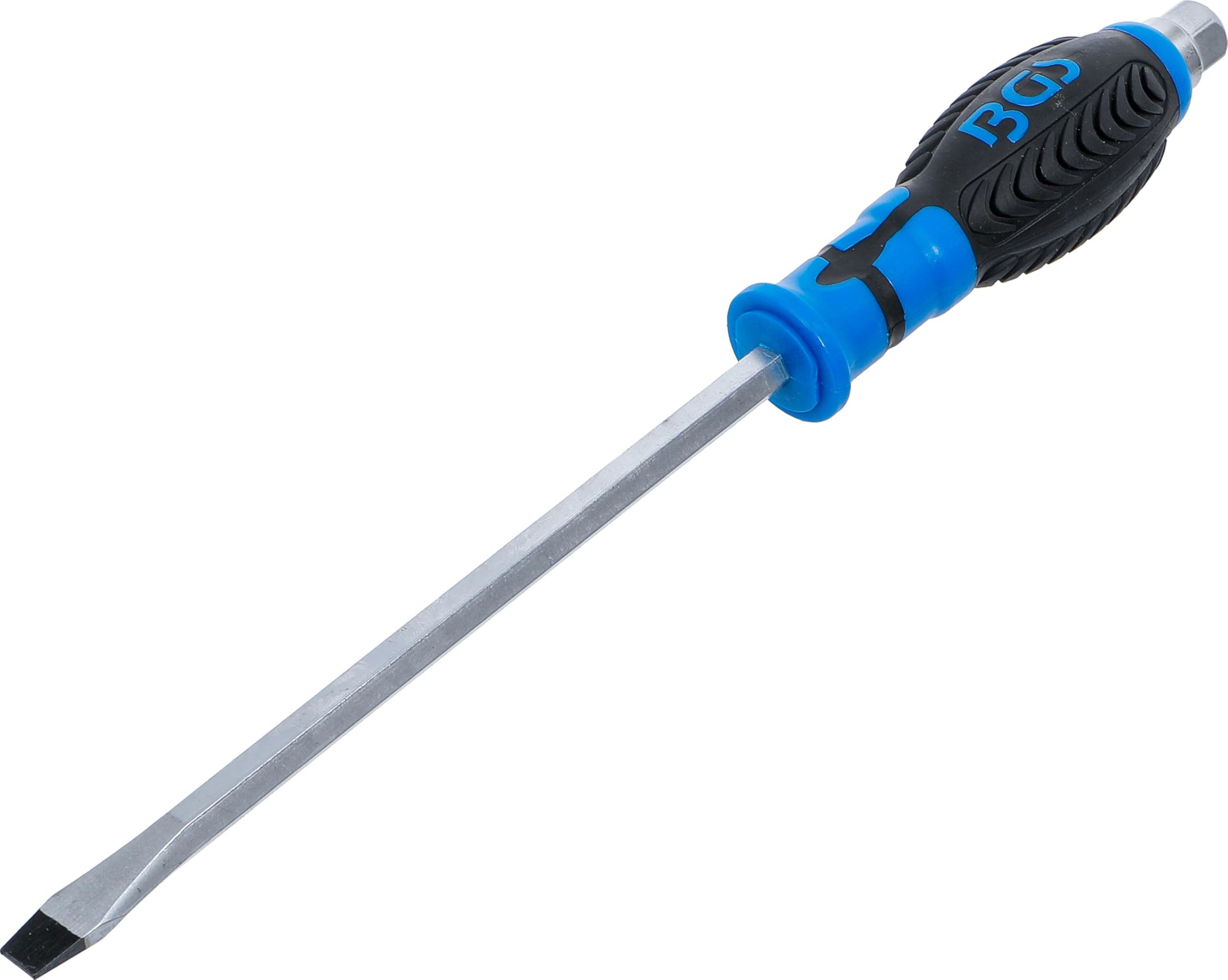 BGS 7921 | Screwdriver | with external Hexagon | Slot SL 9.5 mm | Blade Length 200 mm