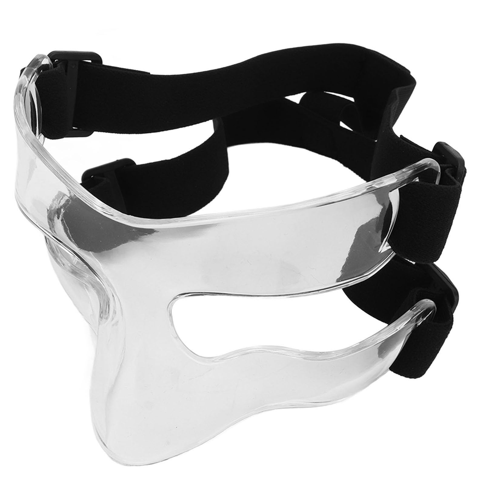 banapoy Face Nose Guard Mask, Adjustable Nose Guard Sports Face Shield for Broken Nose, Sports Injuries, Clear Face Shield Masks for Basketball, Softball, Soccer