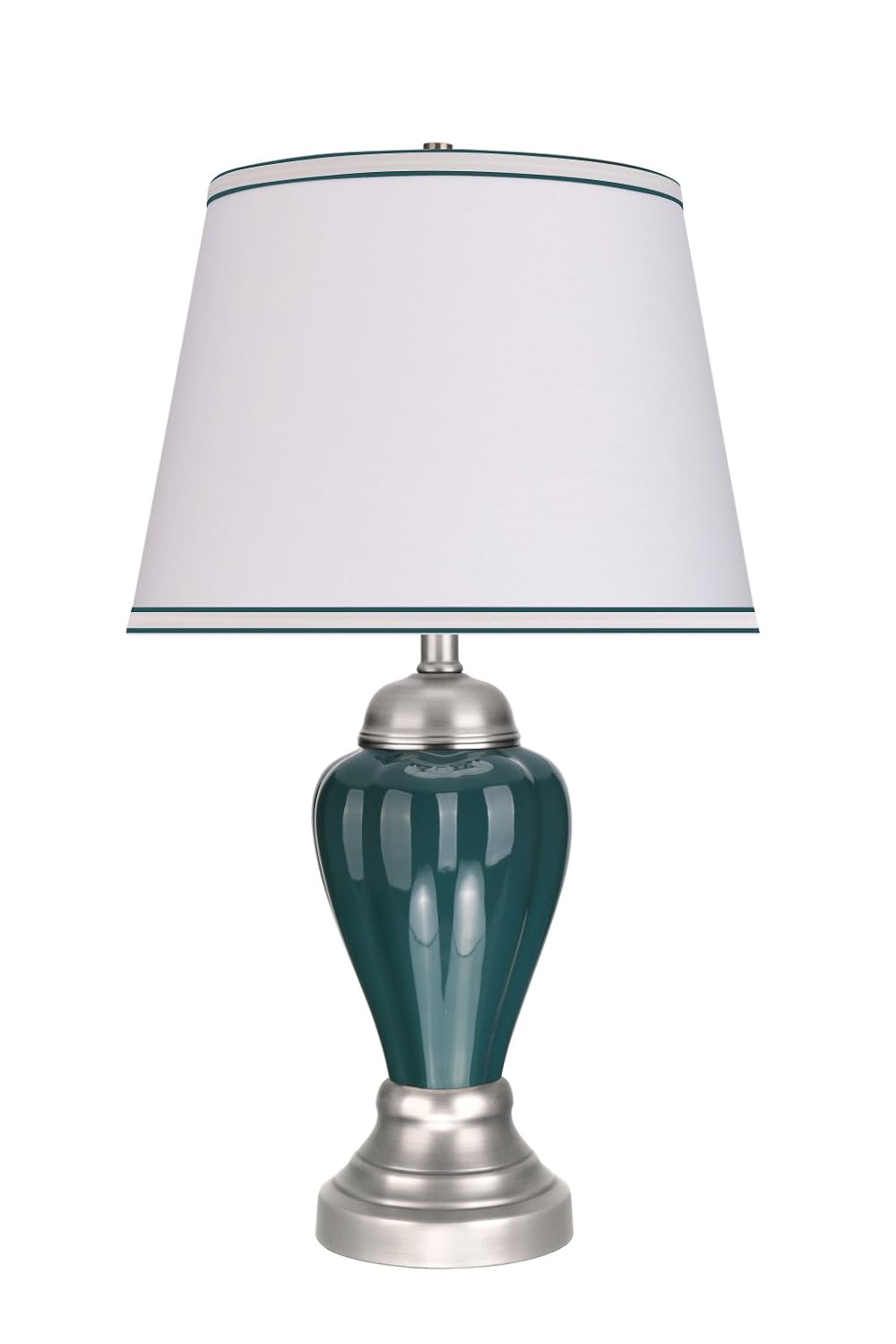 Best table lamps with hunter green shades