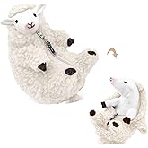 AGRIMONY Cute Shaved Sheep Stuffed Animals,Small Plushies Kawaii Lamb Plush Toys, Easter Valentines Mothers Day Birthday Christmas Funny Gifts Sheep Decor for Kids Girls Boys Teens Women