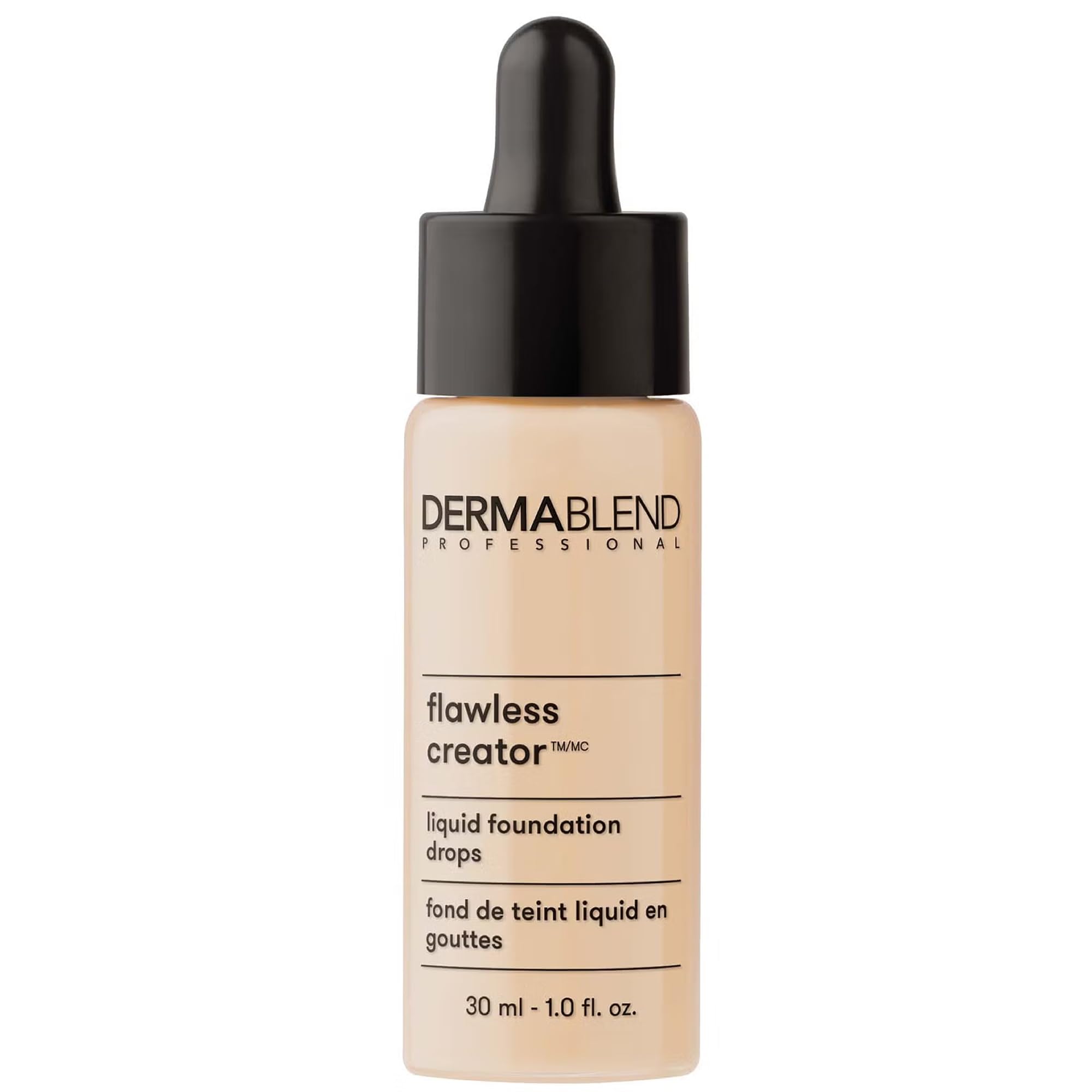 Dermablend Flawless Creator Lightweight Foundation - Oil Free Formula - Never Cakey - Covers Skin Blemishes - Weightless Coverage - Suitable For Normal, Combination And Oily Skin - 10N - 30 ML