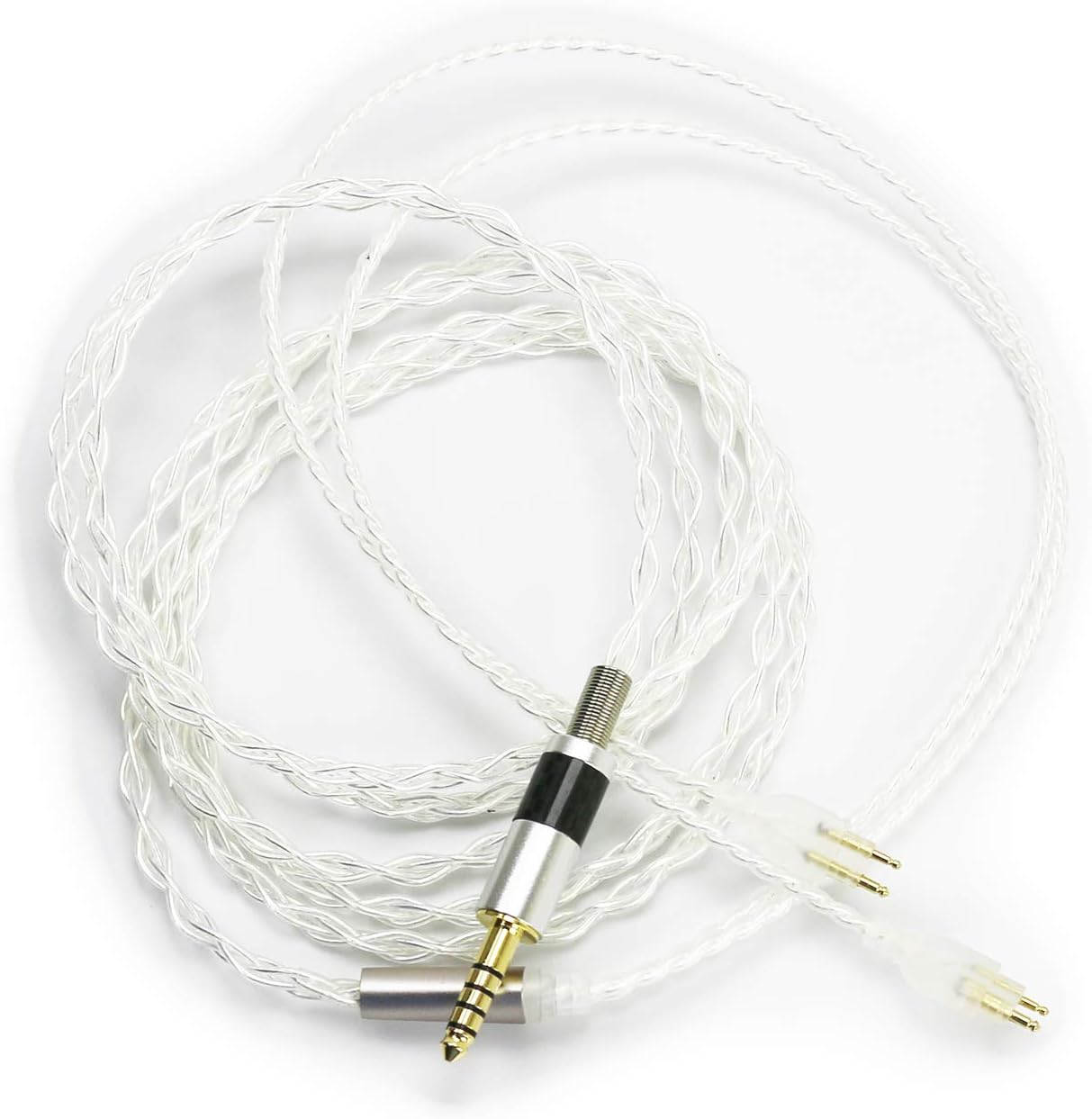 ABLET HiFi Cable with 4.4MM Balanced Male Compatible with Sennheiser HD650, HD600, HD580, HD660S, Massdrop HD6XX - Image 3