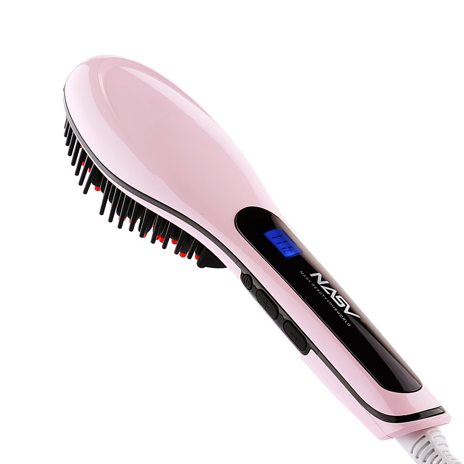 NiceTime Brush Hair Straightener, Instant Magic Silky