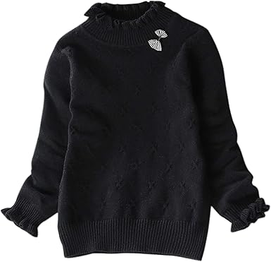 baby girl black jumper