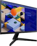 Samsung LS24C310EAUXXU 24" 1080p IPS Gaming Monitor HDMI VGA 75Hz view 3