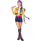 Spirit Halloween KPop Demon Hunters Adult Rumi Costume, Officially Licensed, Korean Pop Idol Outfit, Lead Singer