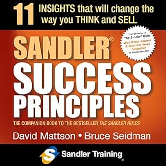 Amazon Com Sandler Success Principles 11 Insights That