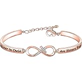 AKTAP Religious Christian Bracelet Sisters Christ are Sisters for Life Christening Baptism Gifts for Women