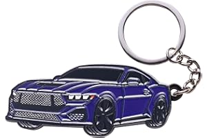 Bonilaan for Mustang Keychain Accessories-Key Chain Key Fob Cover for Ford Mustang GT 2022 2023 2024