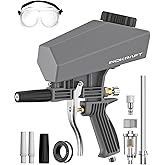 InoKraft Portable Sandblaster Gun Kit with Oil-Water Separator & Extension Nozzle,Mini Sandblaster for Rust & Paint Removal, 