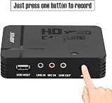 AGPTEK 1080P HD Game Video Capture Card HDMI YpbPr Mic-in Recorder Xbox PS4 view 3