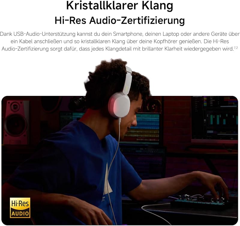 Redmi Headphones Neo, Over-Ear, ANC, Schwarz