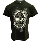 Official Guinness T-Shirt with Irish Label, Bottle Green Colour