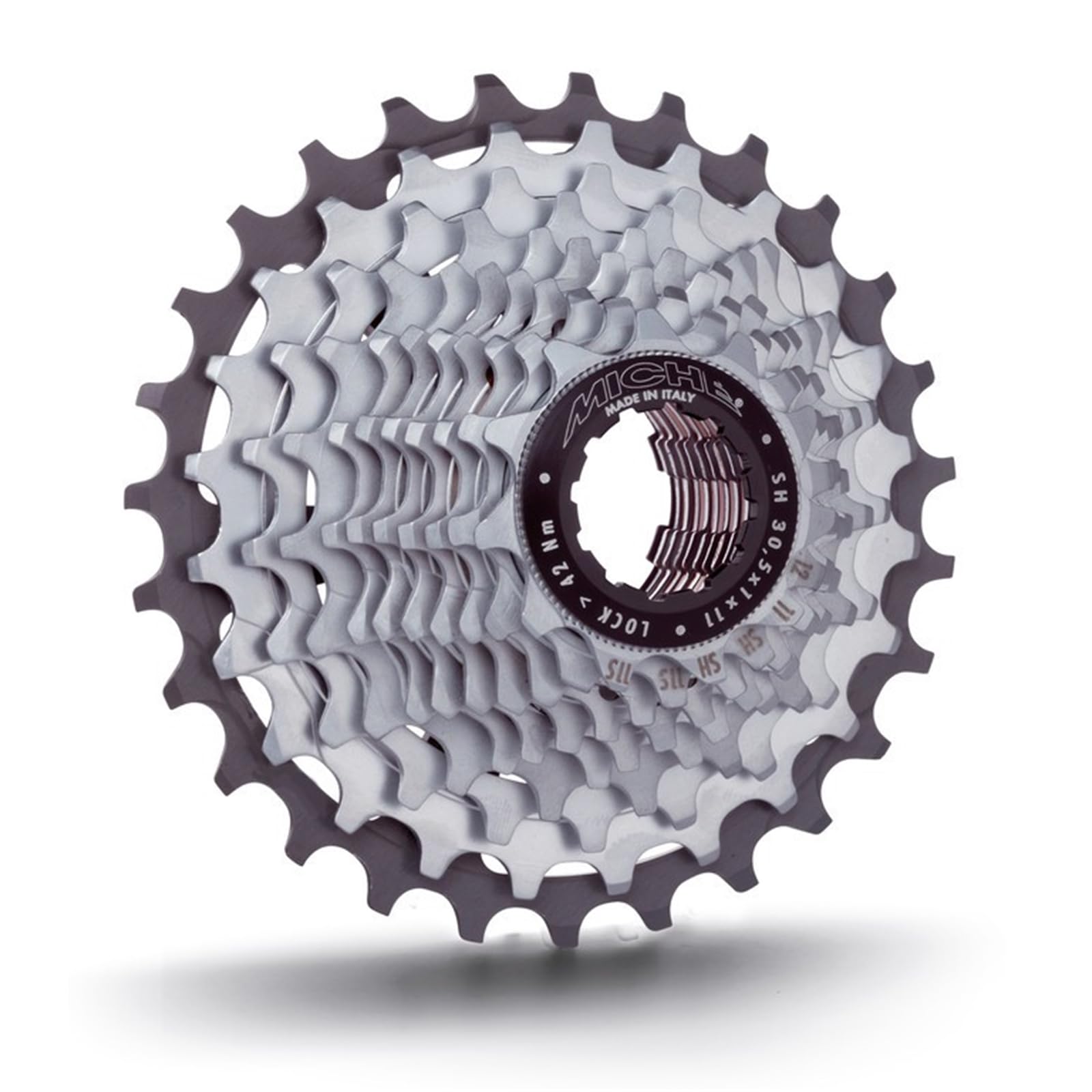 Miche Cicli Bonin Unisex Adult Shimano Fac Primato Light 11 Speed Cassette - Silver, One Size
