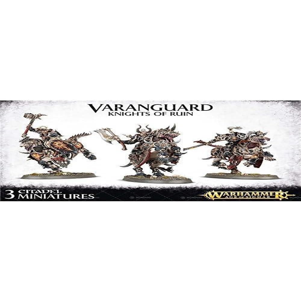 Games Workshop 99120201046 "Everchosen Varanguard Knights of Ruin Miniature Game