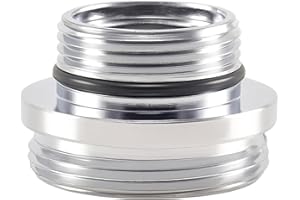 XNTONG Faucet Aerator Adapter - Male Thread M16.5 to Male Thread M22, Sink Faucet Adapter, Suitable for Kitchen Faucet Adapter Kit Connection, (M16.5-M22)