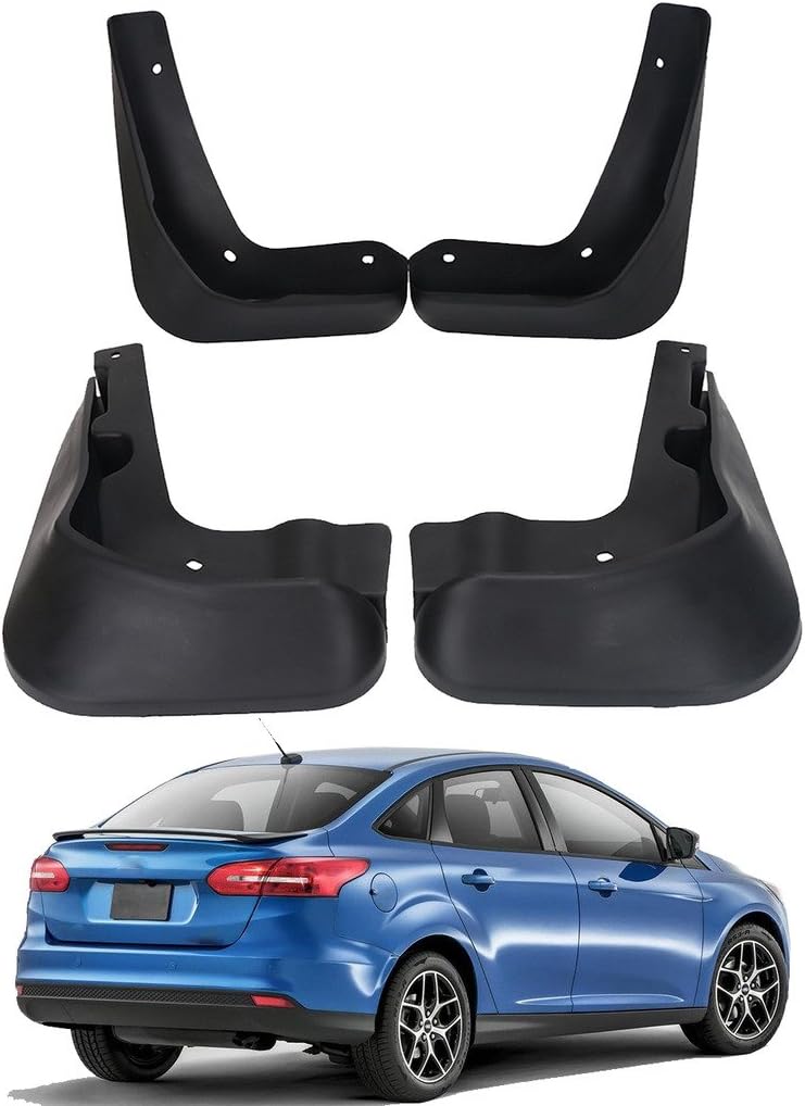Front & Rear side Molded Splash Guards Mud Flaps Fender for Ford Focus MK3 Sedan 5 Door 2012-2016