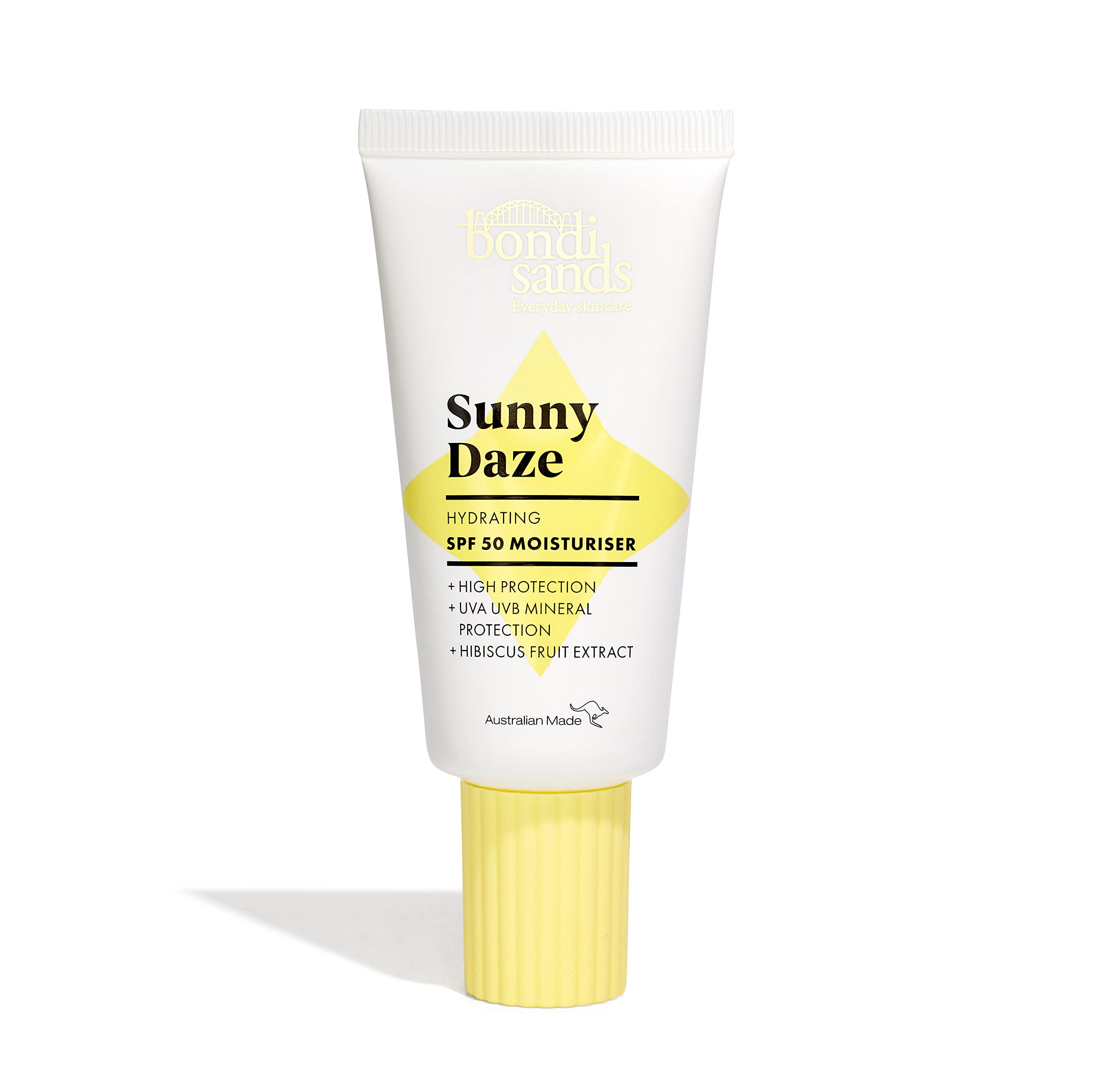 Bondi Sands Sunny Daze SPF 50 Moisturiser 50g| UVA & UVB protection, Vegan and Cruelty Free| 50G/1.76 Oz