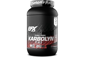 EFX Sports I Karbolyn Fuel, Complex Carbohydrate, Post Workout & Pre Workout Powder, Clinically Tested, Intense Energy Fruit 