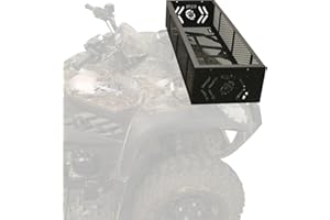 Kolpin 53360 ATV Front Rack Gear Basket, Black