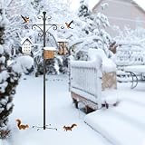 SEGNAYEN Bird Feeders Hanging Station 196cm Poles Garden Feeder Stand view 4